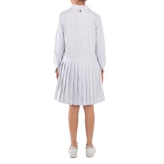 Thom Browne Oxford Stripe Oversized Shirtdress, Brand Size 40 (US Size 4)