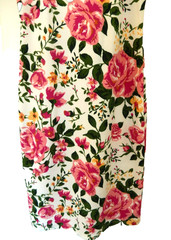 ABSOLUTELY! Comfy Stretchy Soft Crepe Floral Sleeveless Dress-M