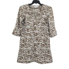 Jude Connally Women&rsquo;s Leaf Print Dress Medium