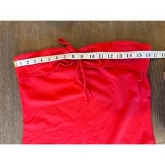 WILD FABLE Red Strapless Cotton/Spandex Summer Mini Dress XL
