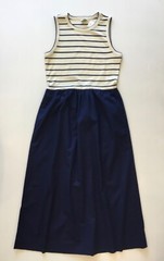 J.Crew Factory Women&rsquo;s Striped Ribbed-Knit Mixy Dress Size: XS S M L XL
