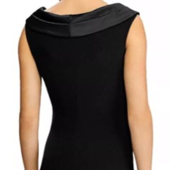 Ralph Lauren Jersey Off-The-Shoulder Formal Gown