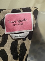 Kate Spade Forest Feline Jacquard Dress Size 12