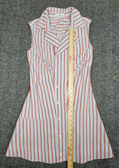 Derek Lam Dress Womans 10 Crosby Shirt Sleeveless Trendy Resort Cruise Coastal