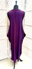 ALAMBIKA LONG COLOURFUL DRESS TOP SIZE – S – M – MADE IN ISRAEL.