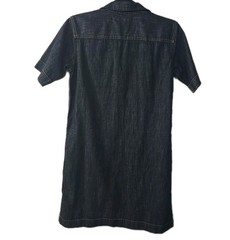 Lauren Ralph Lauren Size XS Denim Shift Dress Jones Street Wash Short Sleeve NWT