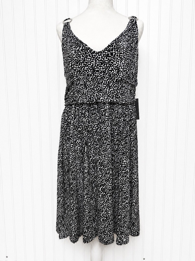 Kenneth Cole Women&rsquo;s Date Night Dress Size XL NWT Flirty Feminine Low Scoop Back
