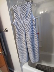 NWOT women&rsquo;s dressy sleeveless dress Calvin Klein Size 14 black/white colors