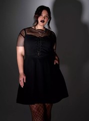 Torrid Nightfall Corset Dress NWT New 3X