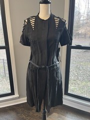 NWT Black Edun Dress SZ S