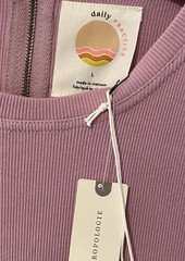 DAILY PRACTICE By Anthropologie Bowline Midi Dress LARGE-NEW Mauve