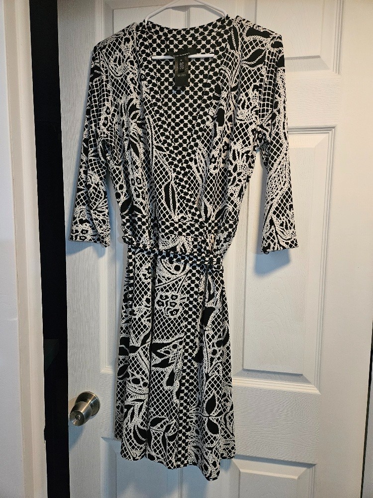 White House Black Market Reversible Wrap Dress