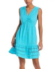 Echo supersoft gauze kira dress swim cover-up Size M