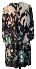 STELLA Floral Shift Dress Size 12 Lined Party Cocktail Business Travel Cruise