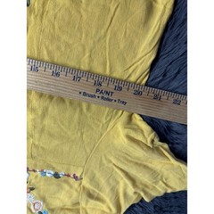 Umgee Dress Womens Size L Large Embroidered Floral Yellow Blue Pink NWOT