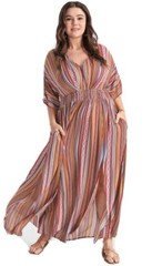 BloomChic Maxi Dress Striped Women&rsquo;s size US 26 NWT #CB2