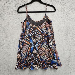Show Me Your Mumu Bella Guatemala Trapeze Dress Womens XS Geometric NEW w/ Tag