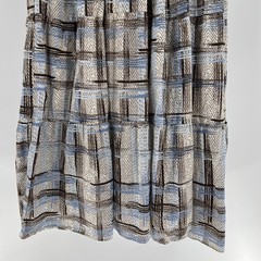 Sofie the Label Maxi Dress Size Large Belted Tie Waist Criss Cross Straps Zip Up
