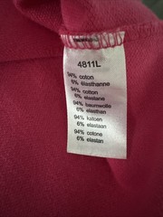 LACOSTE Hot Pink Piqué Polo Dress Size 40, Excellent condition, rarely worn