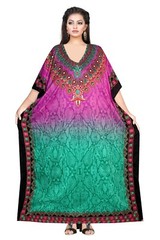 50 inches Kaftan Tunic Holiday Top Beach cover up Free Size Fits 16,18,20,24,26