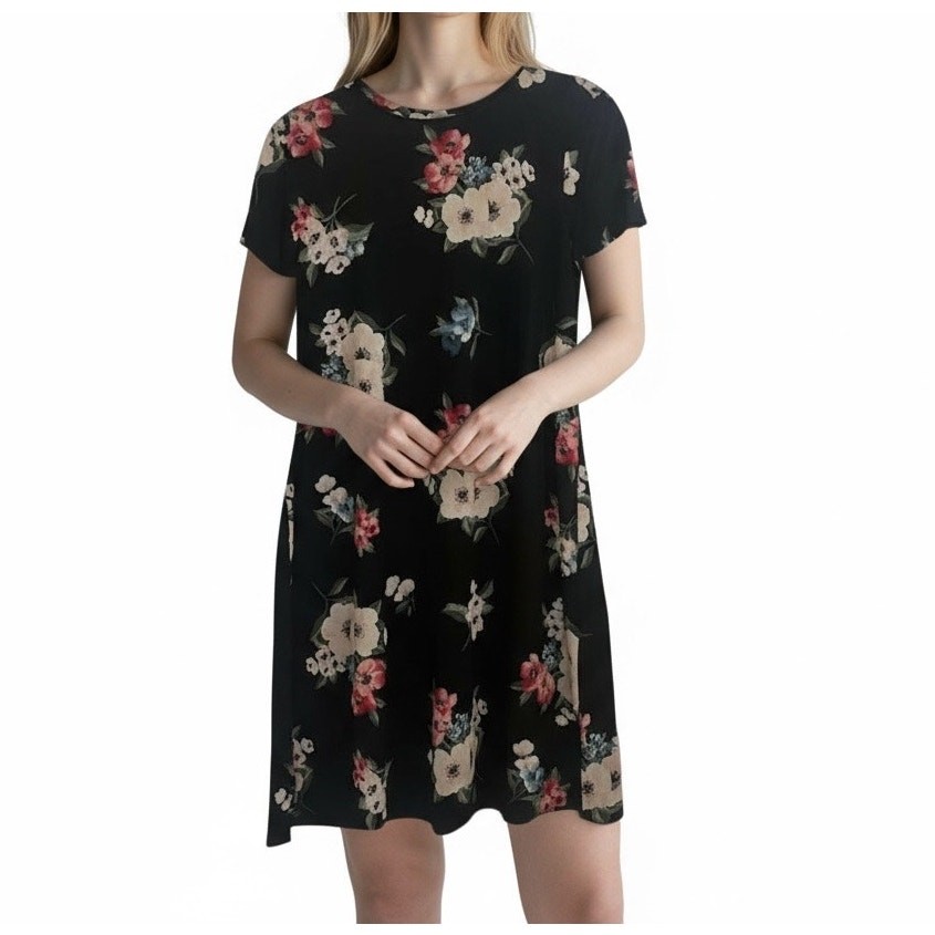 J.Jill A-Line floral dress size small
