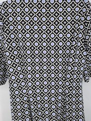 Talbots Geometric Stretch Sheath Dress Office Professional Career Preppy Medium