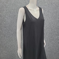 Candace Cameron Bure Women&rsquo;s Everyday Trendy V-Neck Dress Medium Size Black