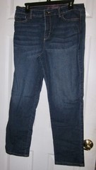 Gloria Vanderbilt Size 12 Amanda Slim Leg Blue Jeans