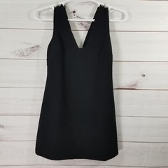 Asos Mini Tank Dress Size 6 Sleeveless Black Casual