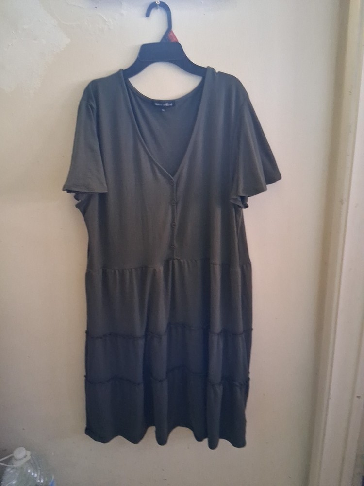 WHITE MARK Vestido 1XL bonito Color y estilo 96% poliester 4% Spandex.