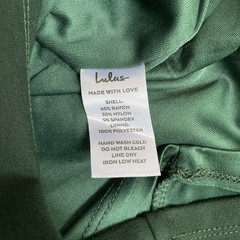 NWT Lulu&rsquo;s Smoldering Love Hunter Green Cutout Bodycon Mini Dress Size Large