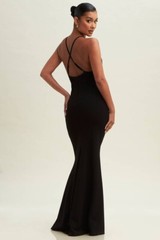 Simplicity Mesh Insert Gown