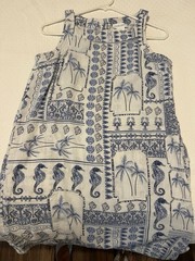 Women&rsquo;s Sleeveless Cynthia Rowley Size Small Tropical Linen