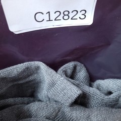Calvin Klein Dress Women Gray Medium Rayon Nylon Bell Sleeve
