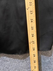 Vineyard Collection Dress Womens 8 Black Cocktail Empire Waist Pleated Bust