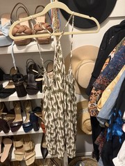 Agua Bendita for Target Palm Tree Halter Mini Dress Medium Tropical Beach NWT