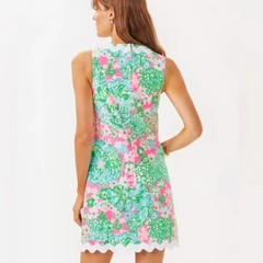Lilly Pulitzer ROMEY Shift Romper Size 2 PLUMES IN BLOOM RIC RAC DRESS NWT