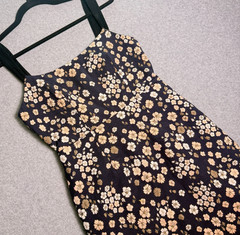 Maeve by Anthropologie Jacquard Navy Floral Mini Dress Women&rsquo;s US Size 2
