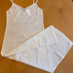 Mango Long Openwork Knitted Dress