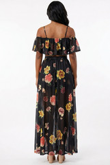 Crop Top & Skirt Shorts Floral 2 Piece Set