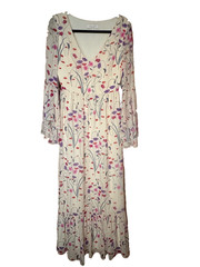 Women&rsquo;s Borgo De Nor Silk Floral Maxi Dress – Size 10