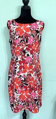 AGB Women’s Sleeveless Summer Floral Dress SZ 10