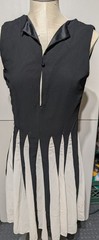 Woman Dress Jade & Juliet Black White Size LG cocktail business NWT (AB9)