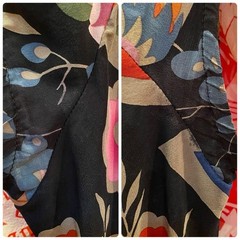 Anna Sui F/W Fall Winter 2013 RTW Runway Art Deco Handkerchief Silk Dress – Sz 4