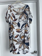 Italian Unbrand Dress Floral 100%cotton Size M
