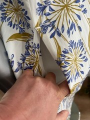 SEASALT Midi Dress Sky Beyond Agapanthus Lino Chalk UK 8 10 12 14 16 18 20 NEW