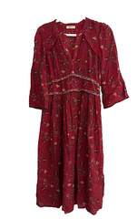 RRP£340 BAS&H Dress Size 1 UK10, US6 BAS&H Festina Dress Red