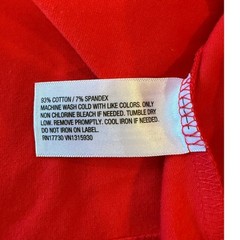 WILD FABLE Red Strapless Cotton/Spandex Summer Mini Dress XL