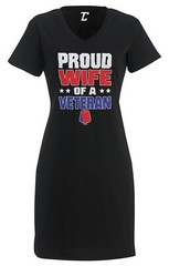 Proud Wife Of A Veteran – Military Love United States Women&rsquo;s Dress