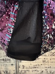 Laundry by Shelli Segal Sequin Mini Dress Sparkle Party Cocktail Adj Straps EUC